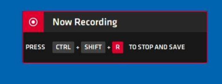 AMD Adrenaline how to disable "Now Recording" notification