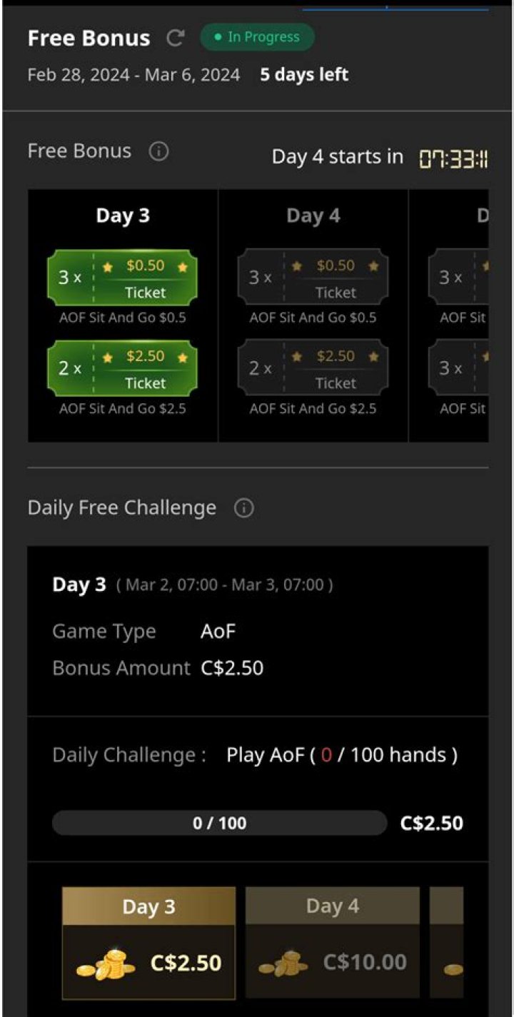 Daily challenge not showing