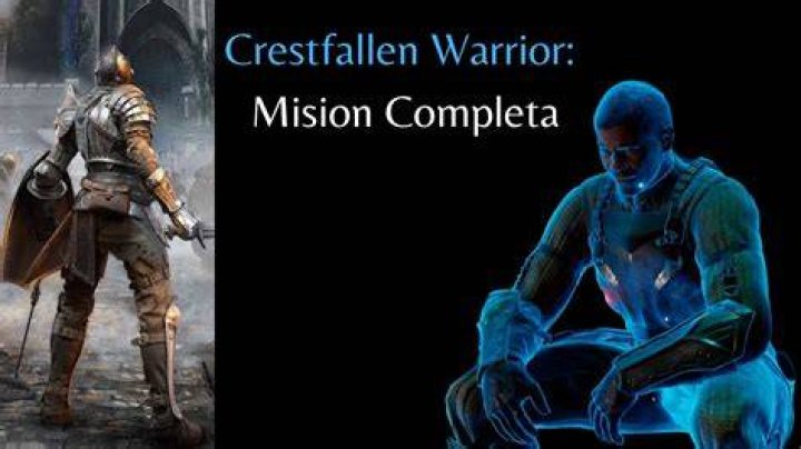 Does the Crestfallen Warrior have any plot relevance, or provide any rewards?