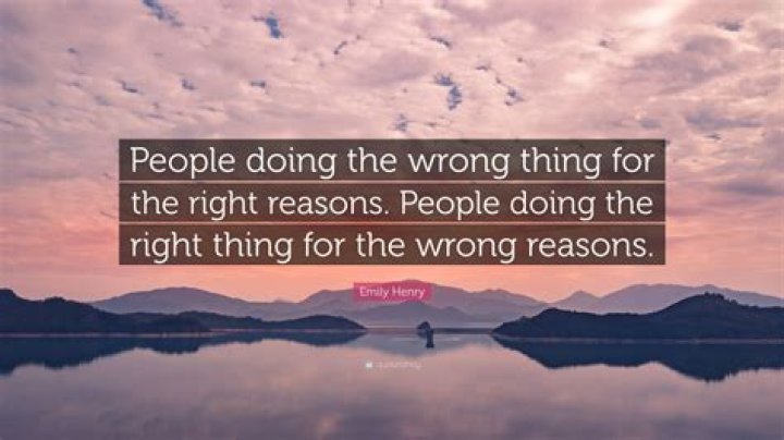 Doing it wrong