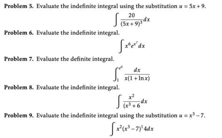 Evaluate the indefinite integral