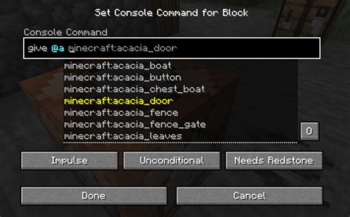How can I create a command that gives me an effect every time I take damage?