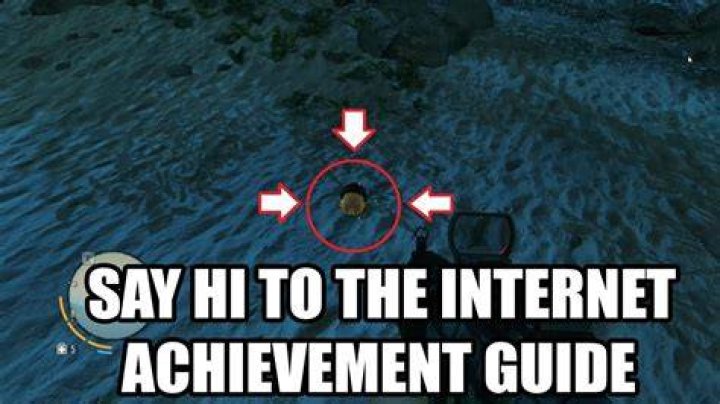 How do I get the "Say Hi to the Internet" achievement?