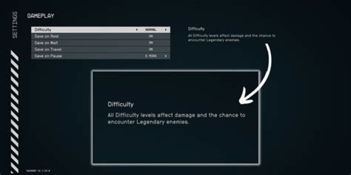 How do the different difficulty levels vary?