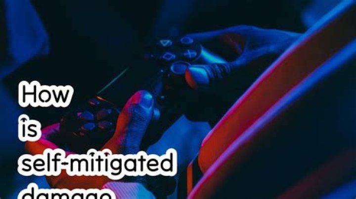 How is self-mitigated damage calculated?