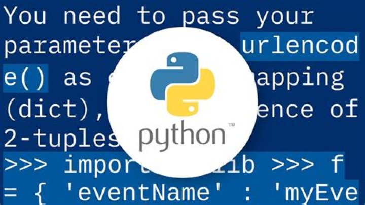 How to urlencode a querystring in Python?