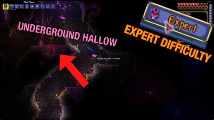 My Underground Hallow didn't spawn