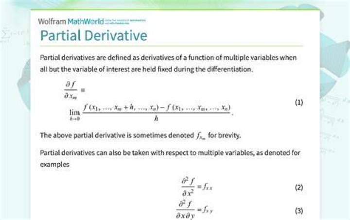 Partial derivative of a function of a matrix