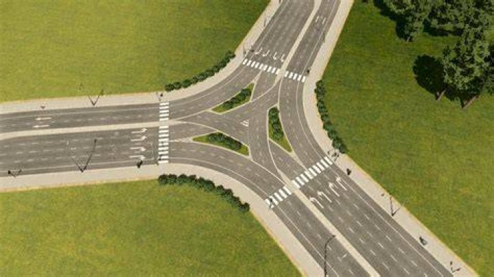 Plane parallel to intersection of two lines