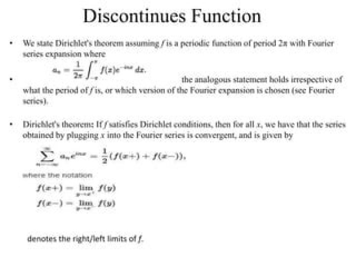 Proof that the Dirichlet function is discontinuous