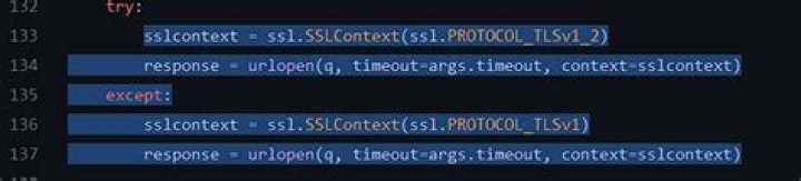Python3 "DeprecationWarning: ssl.PROTOCOL_TLSv1_2 is deprecated sslcontext = ssl.SSLContext(ssl.PROTOCOL_TLSv1_2)" error