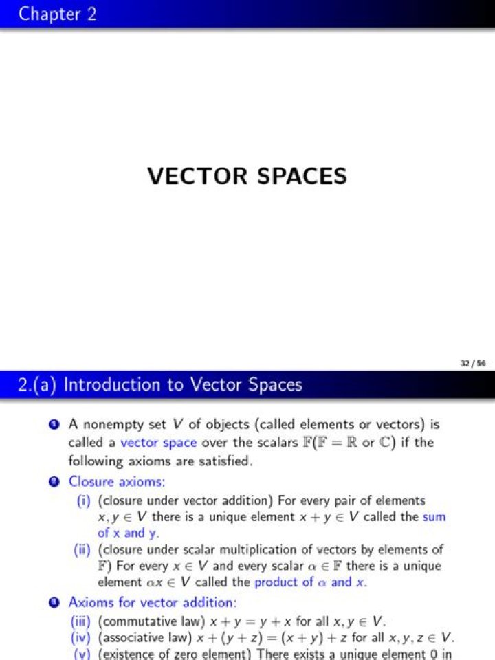 Realification and Complexification of vector spaces