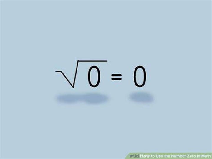 Square root of zero