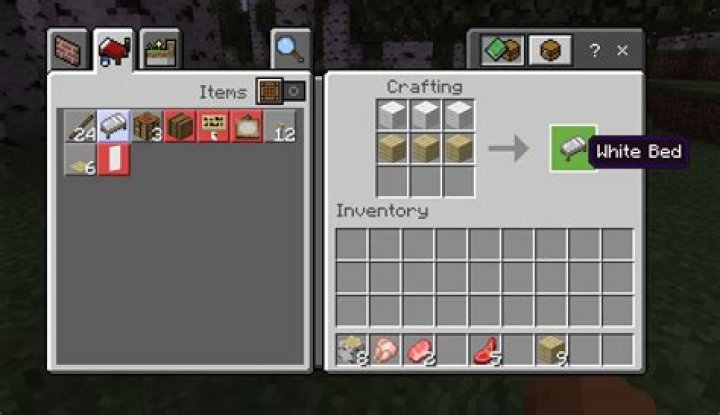 using /setblock to place a colored bed in Minecraft 1.12