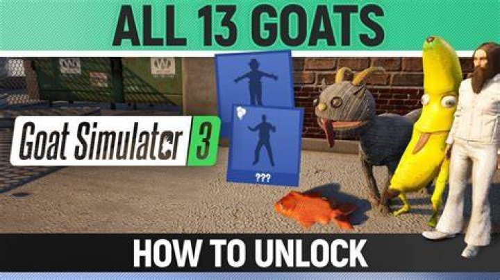 What goats can I unlock?